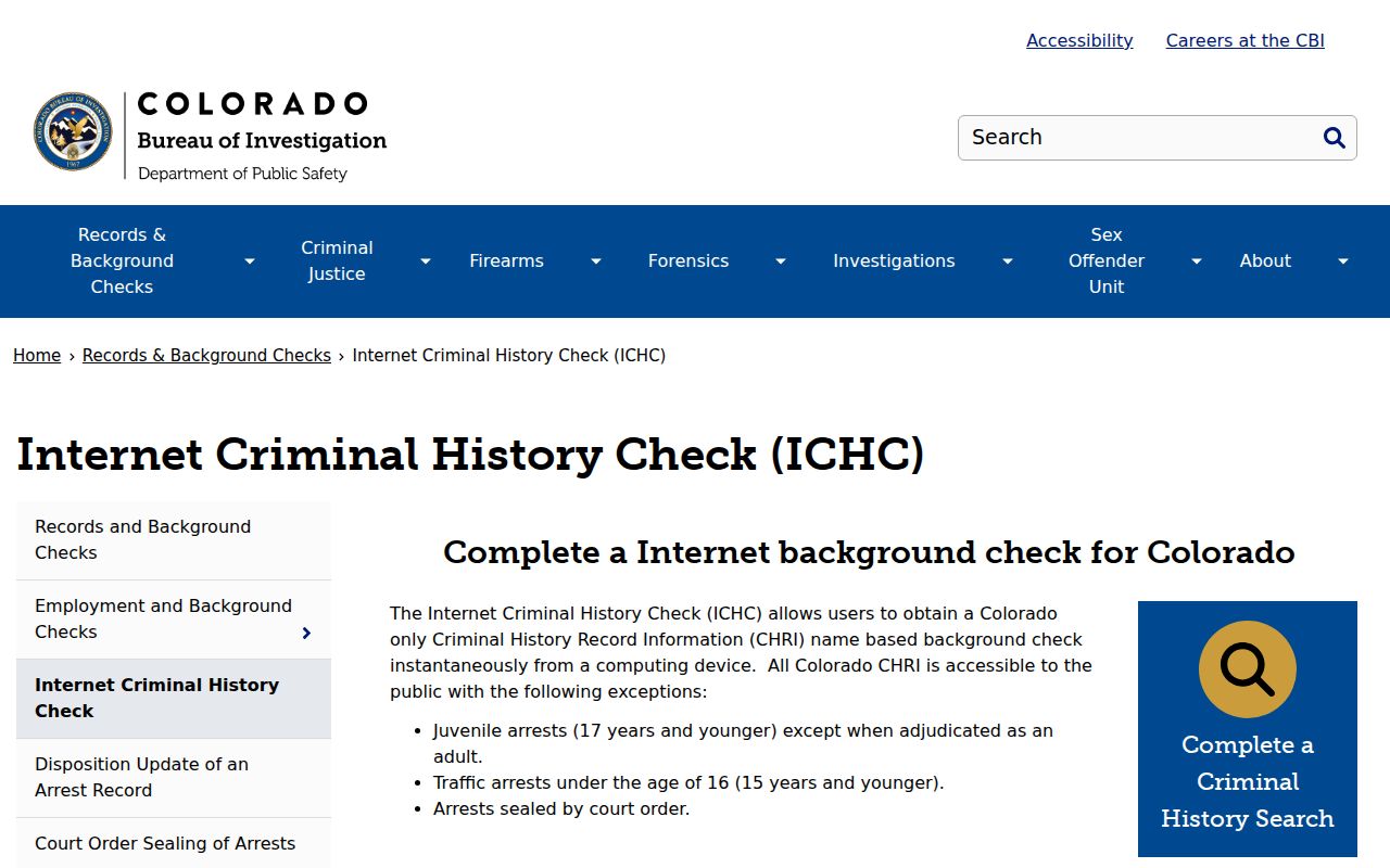 Sedgwick County criminal court records CBI ICHC information