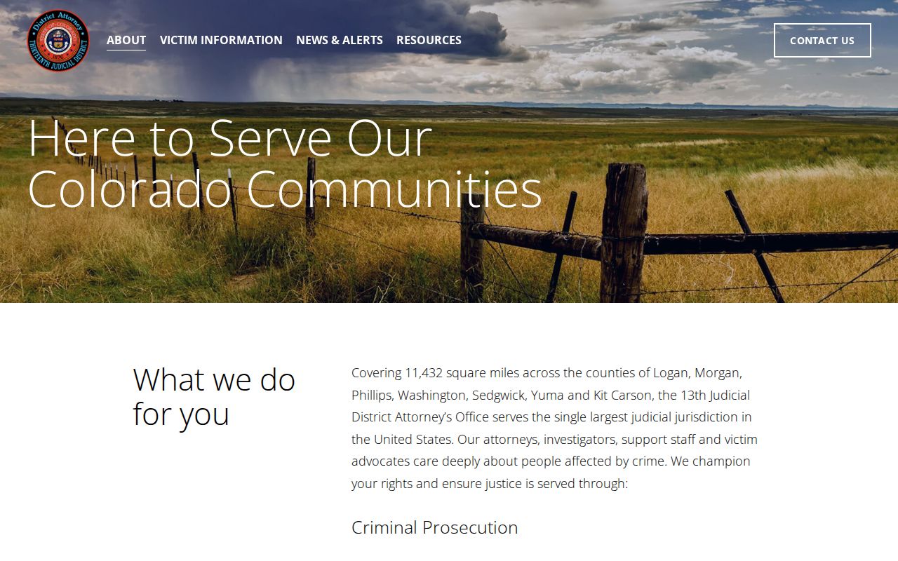 Sedgwick County District Court 13th Judicial District facts