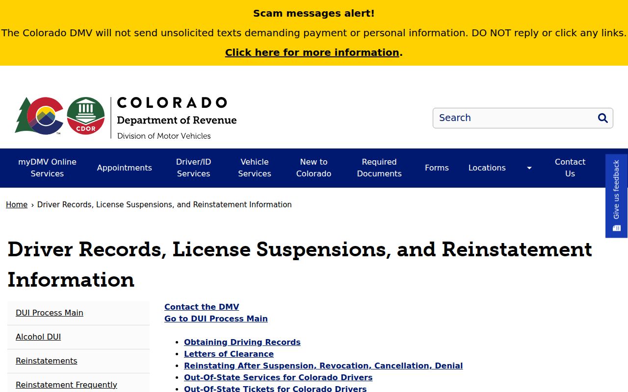 Sedgwick County traffic court records DMV driver records and suspensions